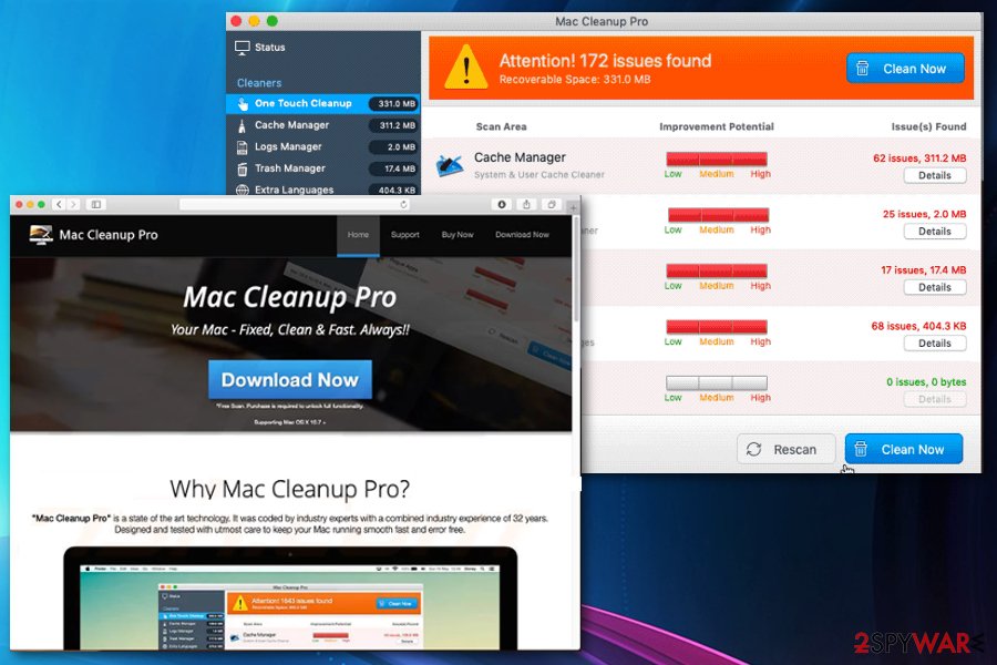 What is mac cleanup pro